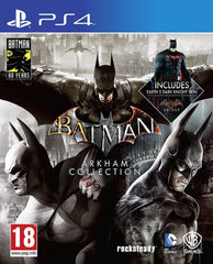 Buy Batman Arkham Collection Steelbook Edition PS4 Game